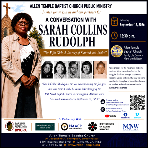 Public Ministry Conversation with Sarah Rudolph